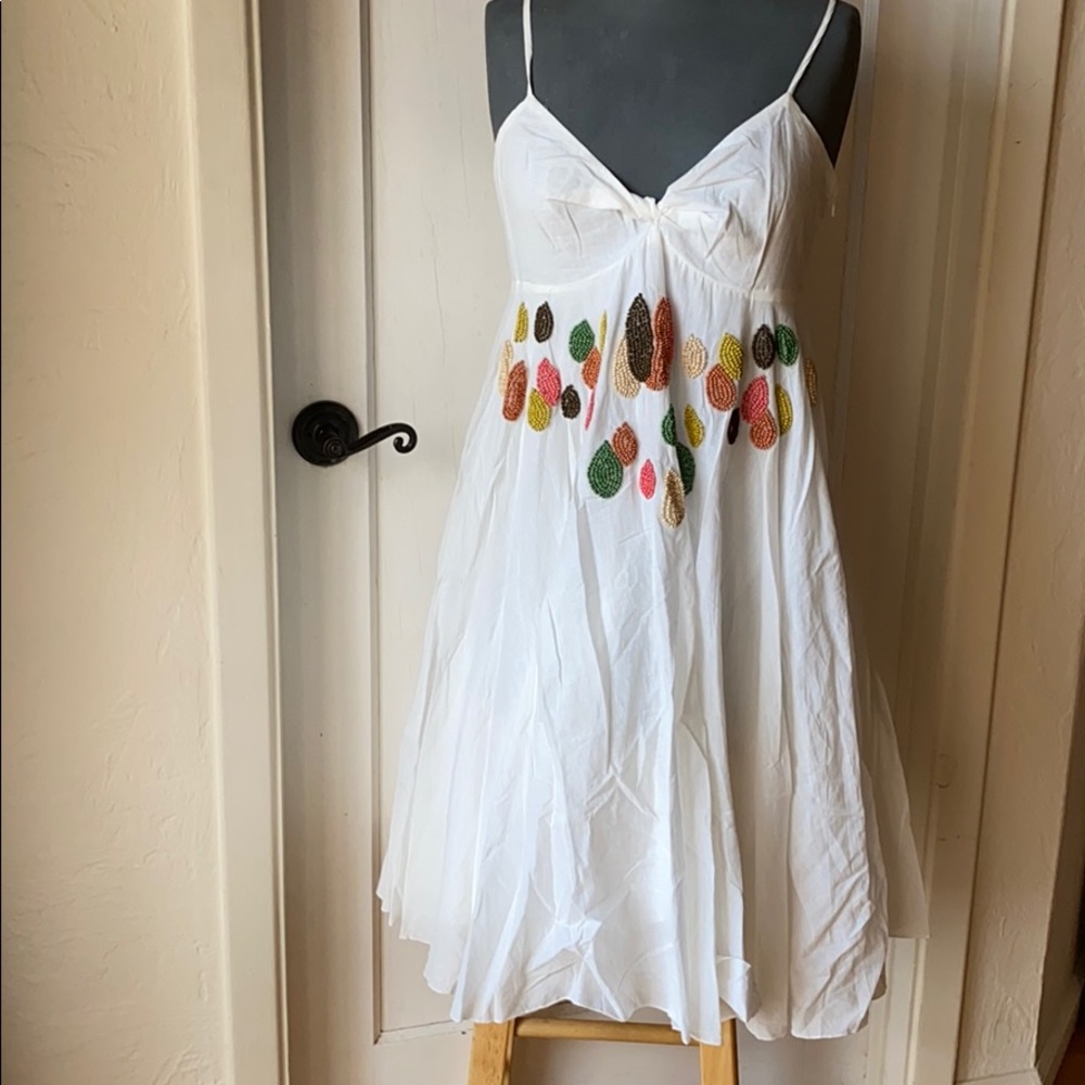 BOUTIQUE DRESS WITH BEADED DETAILS - Picture 2 of 7